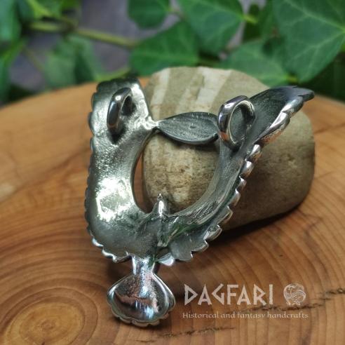 Amulett OREL und Adlerfeder – Medaillon mit Symbolik des Geistes, der Kraft und der Vision