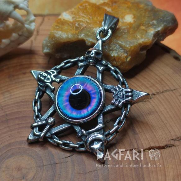 Magická ochrana PENTAGRAM a VŠEVIDOUCÍ dračí OKO