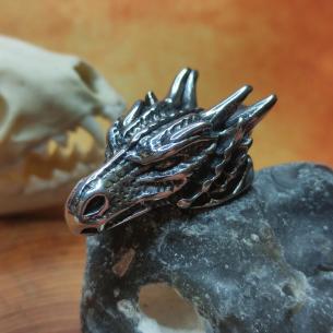 HLAVA DRAKA - přívěsek s mocným drakem, dračí amulet 2