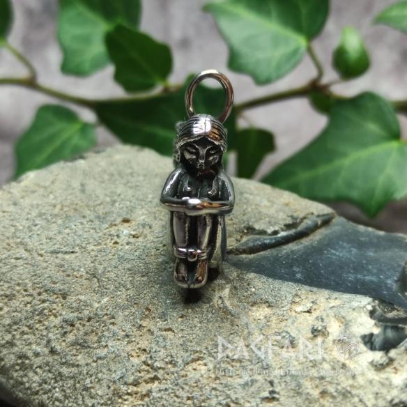 Anhänger Trauriger ENGEL – ein Talisman aus Stahl zu deinem Schutz