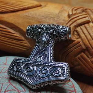 SKÅNE - Švédské Thorovo kladivo s havraní hlavou, nerezová ocel, menší ze 2 2