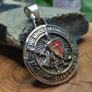 Přívěsek TEMPLÁŘ - Oblečte si celou Boží zbroj, Boží bojovníci!