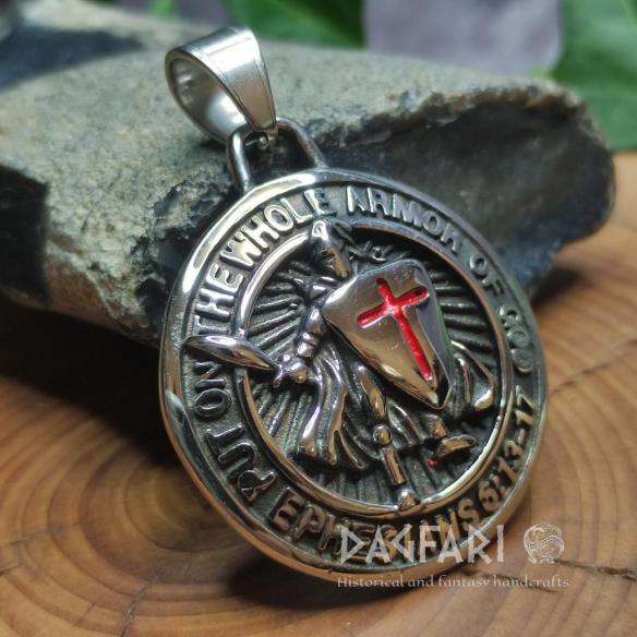 TEMPLAR Pendant - Put on the full armor of God, warriors of God!