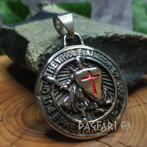 TEMPLAR Pendant - Put on the full armor of God, warriors of God!