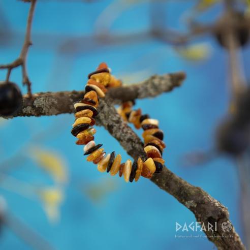 Bracelet Amber Baby size - patties - 4 colors