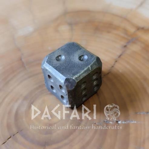 IRON DICE, Handcrafted Steel Dice, Original Metal Dice