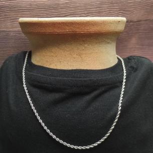 .TWIST - Tordovaný masivní nerezový řetízek, 3 mm 50 cm 2