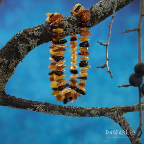 Bernsteinkette - Bratlinge - 4 farben