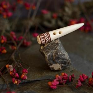 Parohový knoflík Větvička