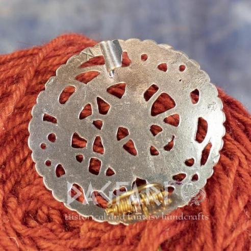 Brož vikingská Pitney, Anglie - postříbřená