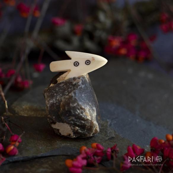 Kostěný hrot šípu - Odinovo oko, typ 6