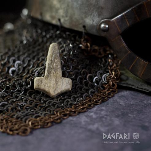 Thors Hammer Aegishjalmur Kompass - schwarz