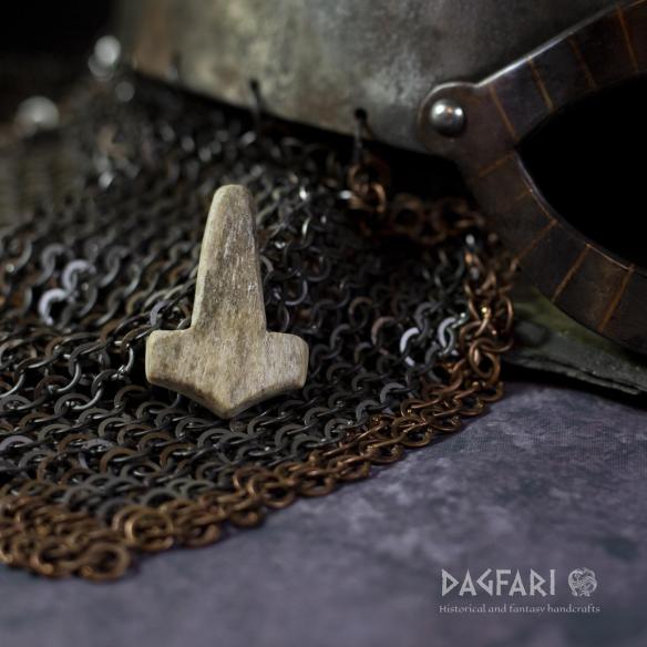 Thors Hammer Aegishjalmur Kompass - schwarz