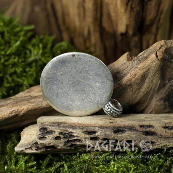 Einzigartiger Anhänger Slavic Lada - Silber mit Stein Ihrer Wahl, Ag 925/1000