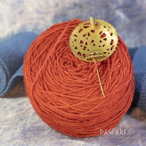 Wikingerbrosche Pitney, England - Messing