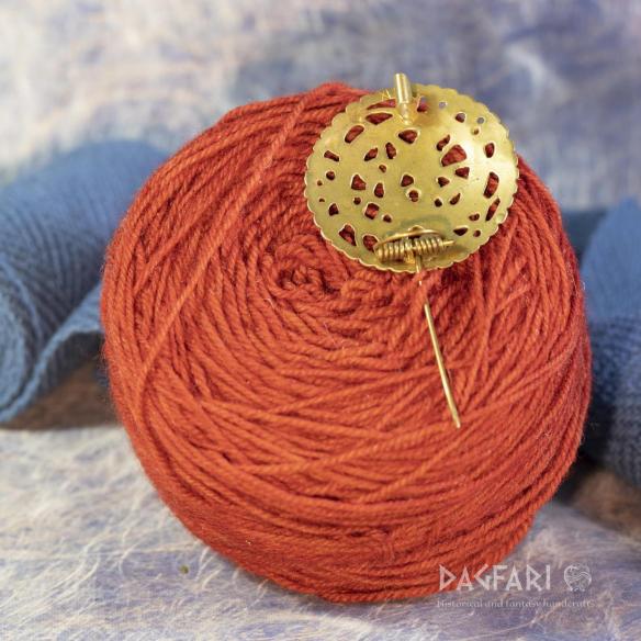 Wikingerbrosche Pitney, England - Messing