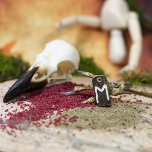 Anhänger - Rune ,,EHWAZ" [ e ] - Wikinger-Hirschgeweih-Amulett 2