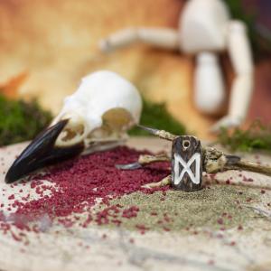 Rune ,,DAGAZ" [ d ] - Wikinger-Hirschgeweih-Amulett 2