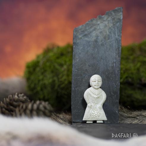 Valkyrie Amulet from Denmark - bone