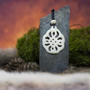 Amulet BOHO Lace - bone 2