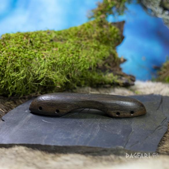 Riemendurchzug für Schwertscheide - Mooreiche