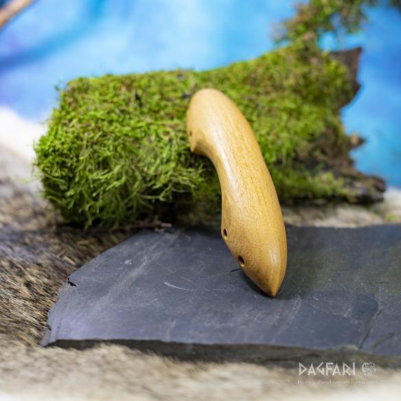 Belt loop for sword scabbard - Beech wood