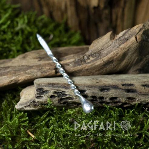 Ohr- und Nagelreiniger, Ohrlöffel - versilbert