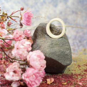 Kroužek pro úpravu vlasů - Zmije, černá 2