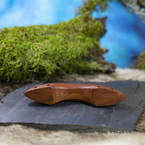 Belt loop for sword scabbard - Plum wood