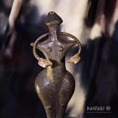 Náramek kanec Gullinbursti - prase bronz