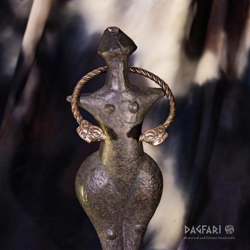 Náramek kanec Gullinbursti - prase bronz