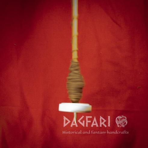 REPLIKA viking age - Přeslen Birka - losí paroh - ryté zdobení kroužky