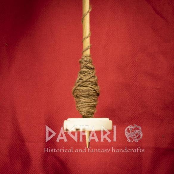 Spindle whorl Borre, deep carving - elk antler