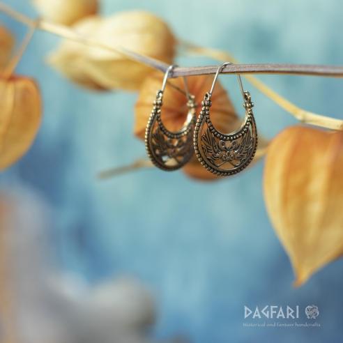 Earrings EARLY MEDIEVAL Byzantine with birds - bronze