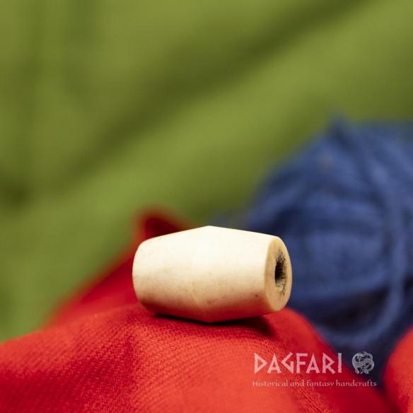 Spindle whorl, barrel undecorated - antler