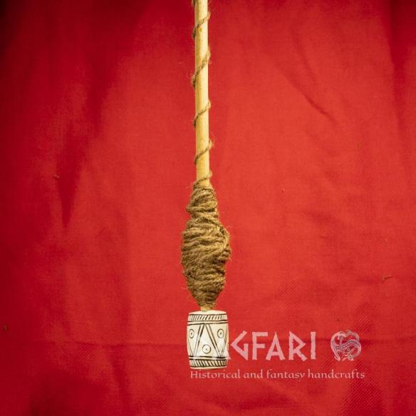Spindle whorl, barrel undecorated - antler