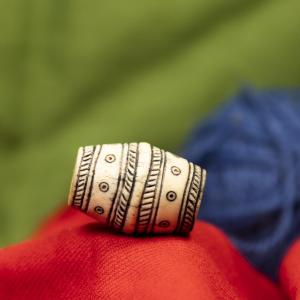 Přeslen, soudek s kruhy - sobí paroh 2