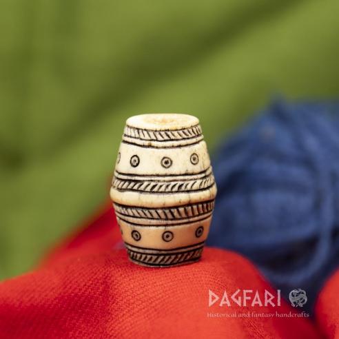 Spinnen, Fass mit Ringen - geweih