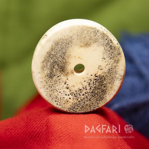 Spindle whorl Sun - elk antler