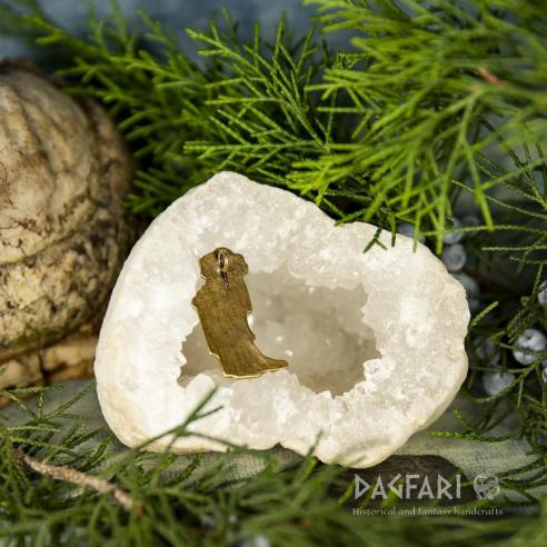 Walküre Amulett aus Tuna, Schweden - Bronze