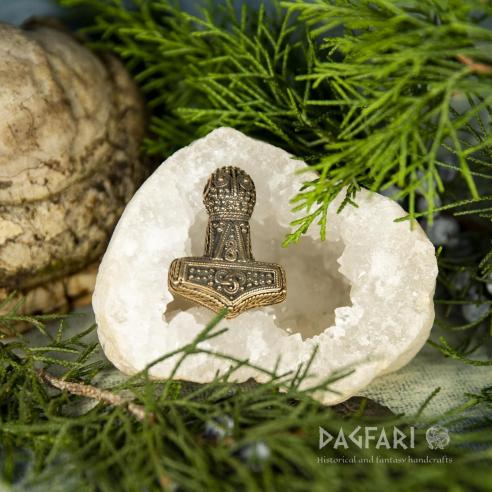Amulet Thor's Hammer Öland - bronze