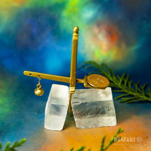 REENACTMENT Replica - Medieval brass coin scales