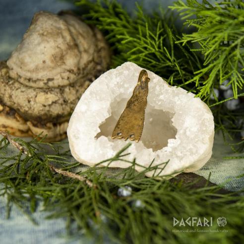 Haken zum Befestigen von Kleidung mit Drachenmotiv - Bronze