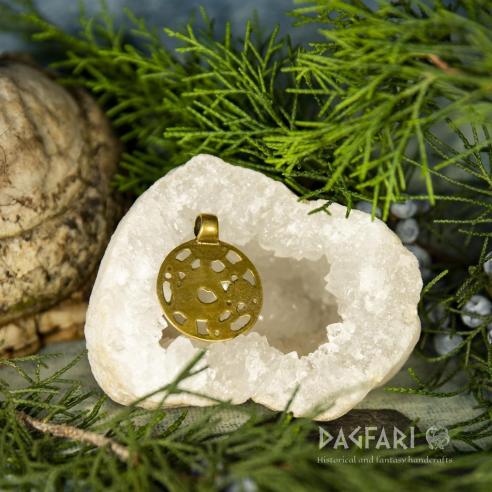 Borre - Přívěsek Vikinský drak - mosaz