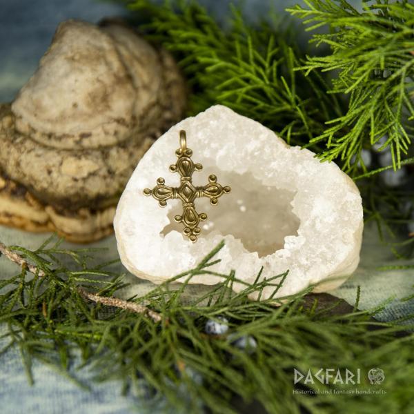 Varjag, Cross Kievan Rus - brass