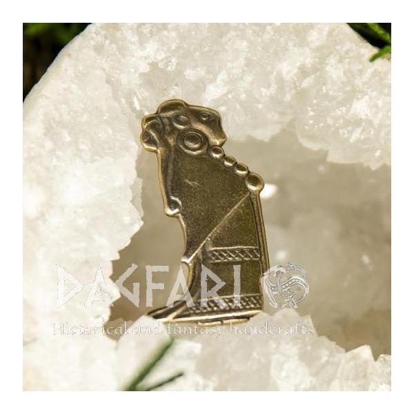 Walküre Amulett aus Tuna, Schweden - Bronze
