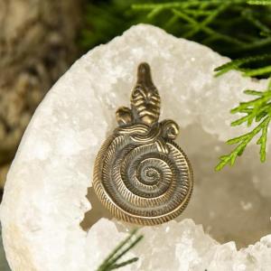 Amulett Fruchtbarkeitsschlange, Danemark - Bronze