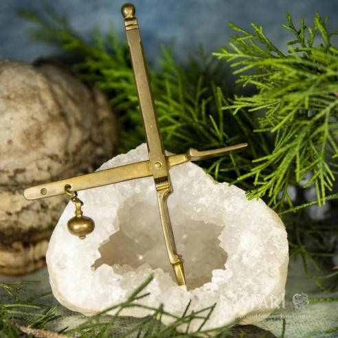 REENACTMENT Replik – Mittelalterliche Messingwaage für Münzen