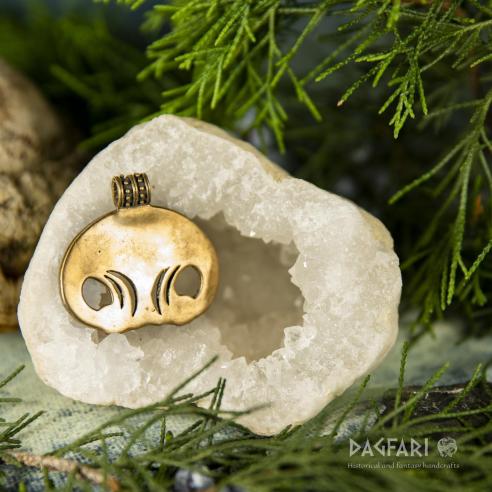 Weibliches Lünetten-Symbol - Lunulae Dänemark - Bronze