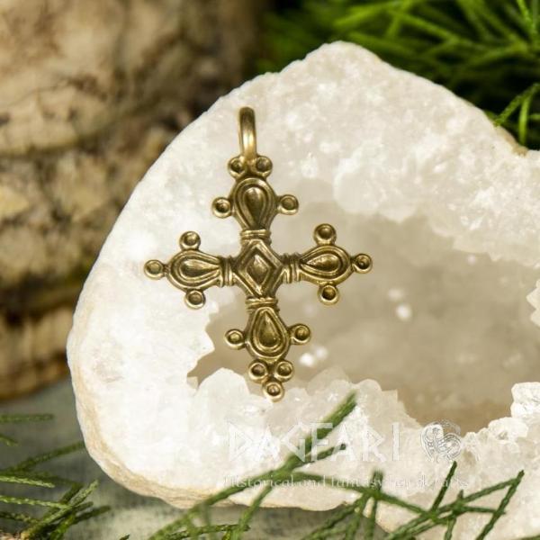 Varjag, Cross Kievan Rus - brass